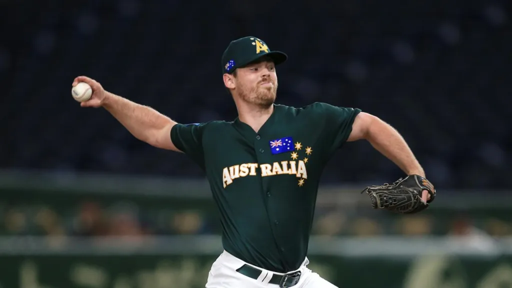 2026WBC澳洲隊名單預測,C組黑馬可能再度掀翻亞洲強權 4 Josh Guyer