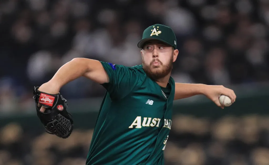 2026WBC澳洲隊名單預測,C組黑馬可能再度掀翻亞洲強權 2 Jack O’Loughlin