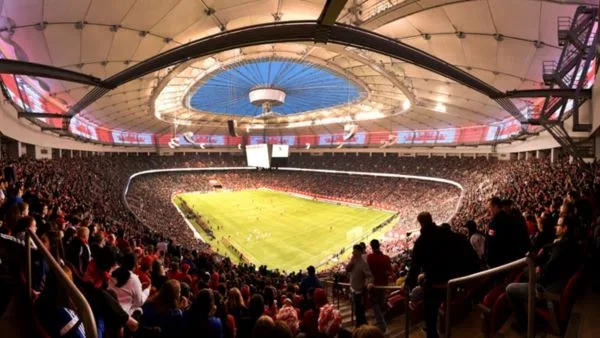 2026世界盃加拿大主場解析:卑詩球場如何成為北美足球新地標? 3 卑詩球場可容納約5萬4千人