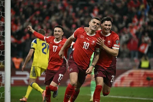 2026世足B組小組賽 卡達VS瑞士 重點整理與賽前預測 4 瑞士在2026世界盃資格賽打出相當高勝率的戰績