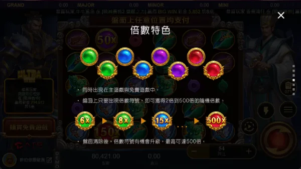 ATG赤三國完整攻略:玩法規則、倍數機制與爆分技巧全解析 3 赤三國倍數球