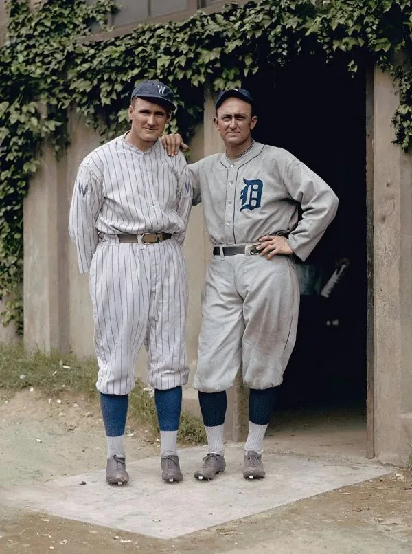 Walter Johnson速度神話:MLB上古最快火球與名將對決 3 Walter Johnson&Ty Cobb