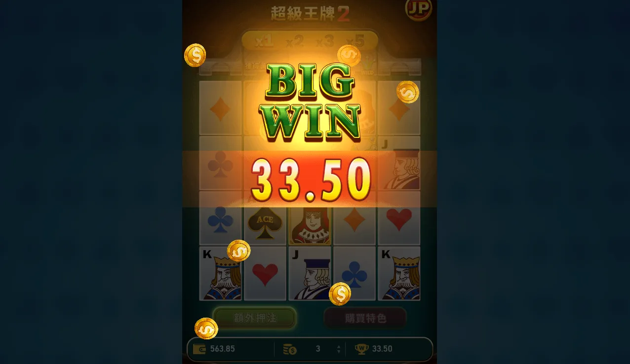 很難輸的良心老虎機!RSG超級王牌2:回報優質的主遊戲體驗 8 體驗優良小額玩家絕對適合的老虎機