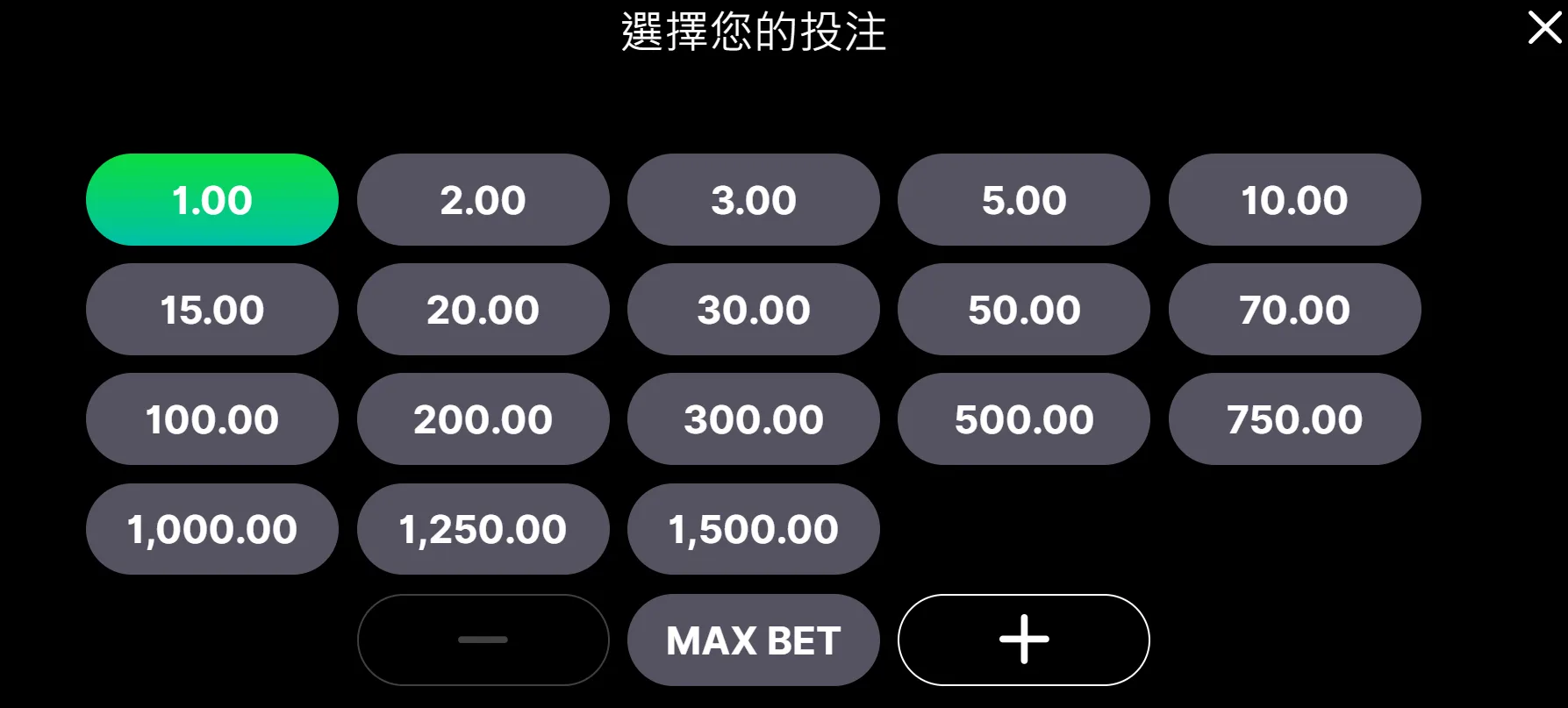 BNG 4聖甲蟲財寶遊戲評價|新老虎機上架|MBM娛樂試玩心得 2 投注區間算是經典的設計讓新玩家或高資本老玩家都能玩